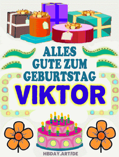 Alles gute zum geburtstag Viktor