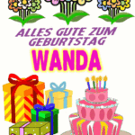 Alles gute zum geburtstag Wanda