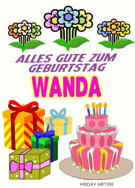 Alles gute zum geburtstag Wanda