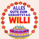 Alles gute zum geburtstag Willi