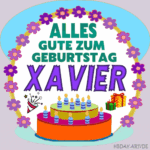 Alles gute zum geburtstag Xavier