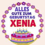 Alles gute zum geburtstag Xenia