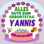 Alles gute zum geburtstag Yannis