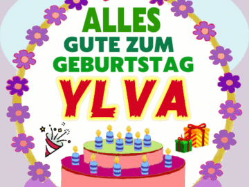 Alles gute zum geburtstag Ylva