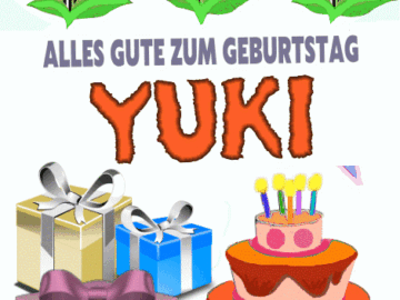 Alles gute zum geburtstag Yuki