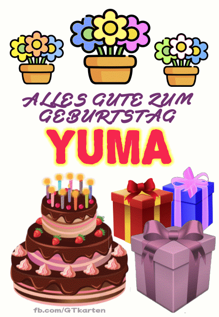 Alles gute zum geburtstag Yuma