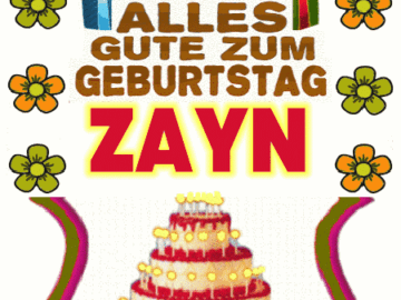 Alles gute zum geburtstag Zayn