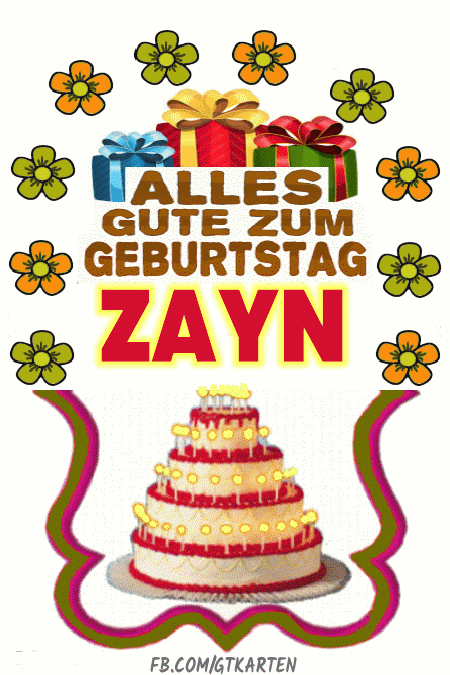 Alles gute zum geburtstag Zayn