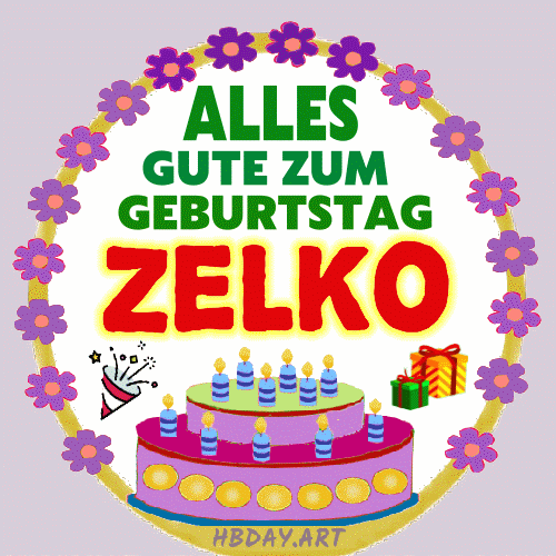 Alles gute zum geburtstag Zelko