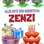 Alles gute zum geburtstag Zenzi