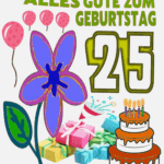 Alles Gute Zum Geburtstag 25