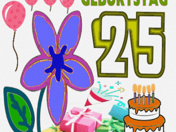 Alles Gute Zum Geburtstag 25