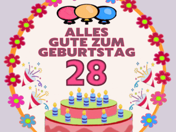 Alles Gute Zum Geburtstag 28