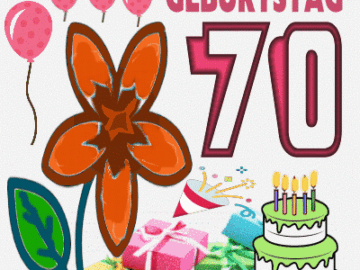 Alles Gute Zum Geburtstag 70