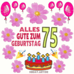 Alles Gute Zum Geburtstag 75