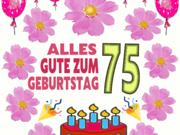 Alles Gute Zum Geburtstag 75