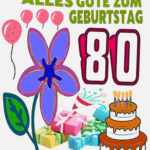 Alles Gute Zum Geburtstag 80