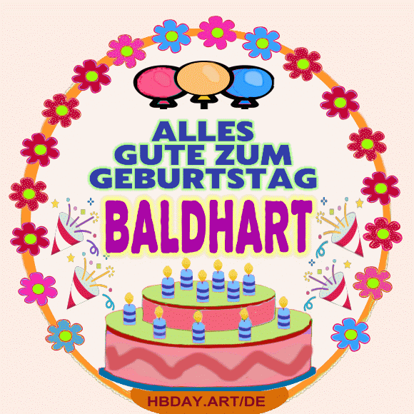 Alles gute zum geburtstag Baldhart