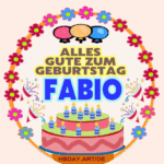 Alles gute zum geburtstag Fabio