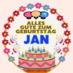 Alles gute zum geburtstag Jan