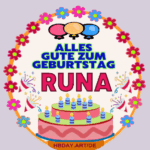 Alles gute zum geburtstag Runa