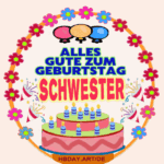 Geburtstag Schwester gif