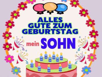 Alles gute zum geburtstag mein Sohn
