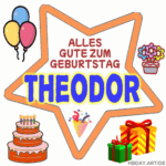 Alles gute zum geburtstag Theodor