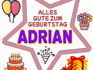 Alles Gute Zum Geburtstag Adrian