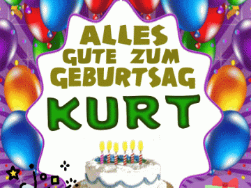 Alles gute zum geburtstag Kurt