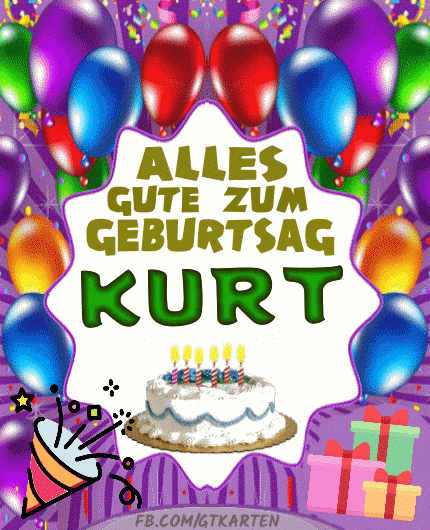 Alles gute zum geburtstag Kurt