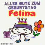 Alles gute zum geburtstag Felina gif