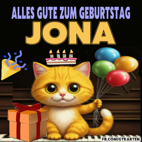 Alles gute zum geburtstag Jona gif