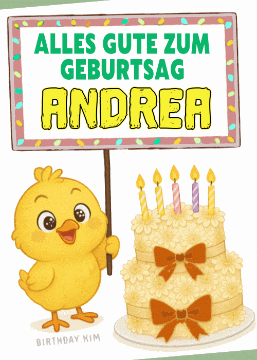 Alles Gute Zum Geburtstag Andrea Gif