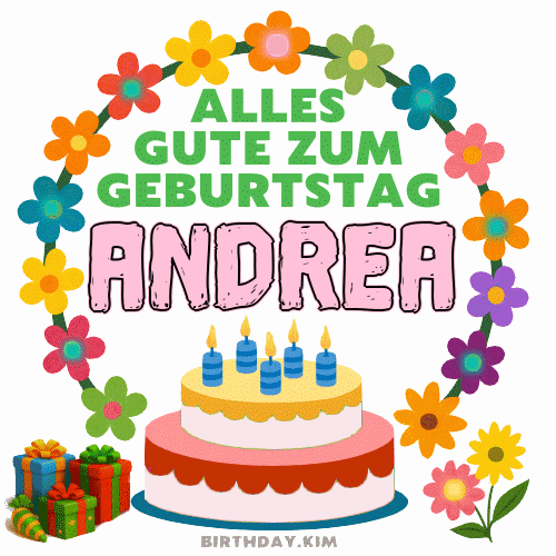 Alles Gute Zum Geburtstag Andrea Gif