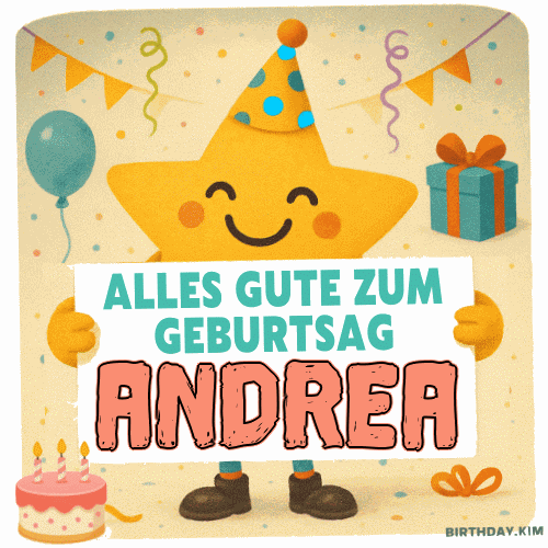 Alles Gute Zum Geburtstag Andrea Gif