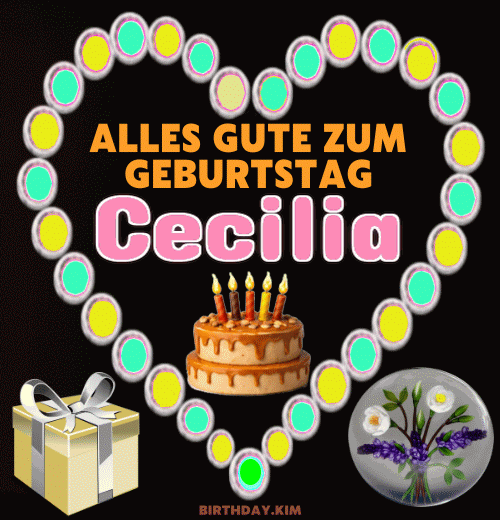 Alles Gute Zum Geburtstag Cecilia Gif