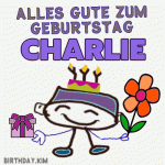 Alles gute zum geburtstag Charlie gif