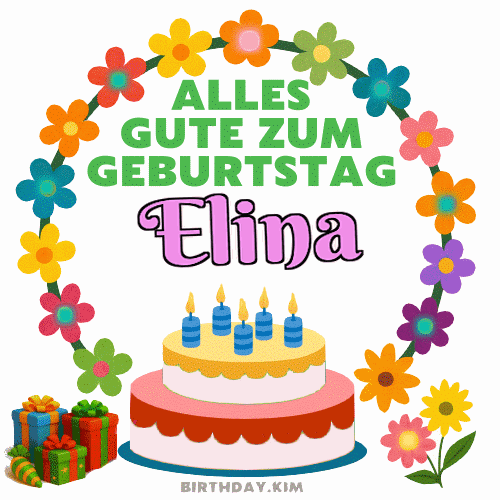 Alles Gute Zum Geburtstag Elina Gif