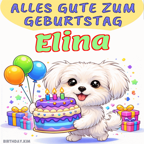 Alles Gute Zum Geburtstag Elina Gif