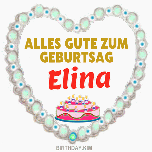 Alles Gute Zum Geburtstag Elina Gif
