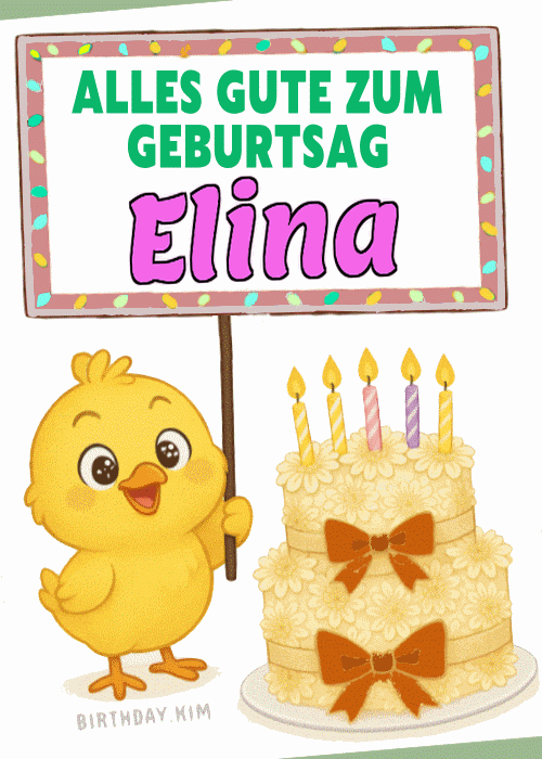 Alles Gute Zum Geburtstag Elina Gif