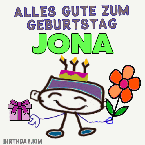 Alles gute zum geburtstag Jona gif