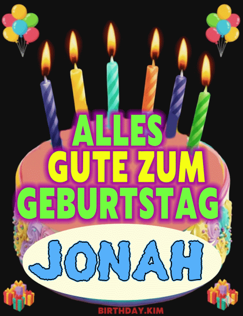 Alles gute zum geburtstag Jonah Gif
