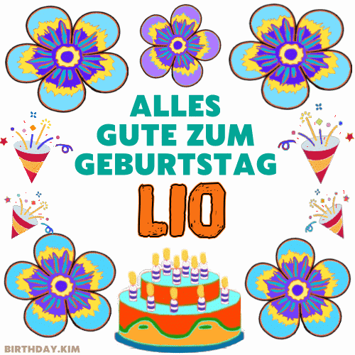 Alles gute zum geburtstag Lio Gif