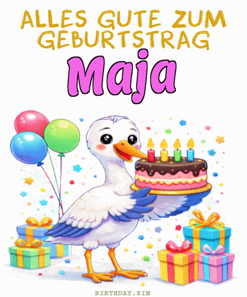 Alles Gute Zum Geburtstag Maja Gif