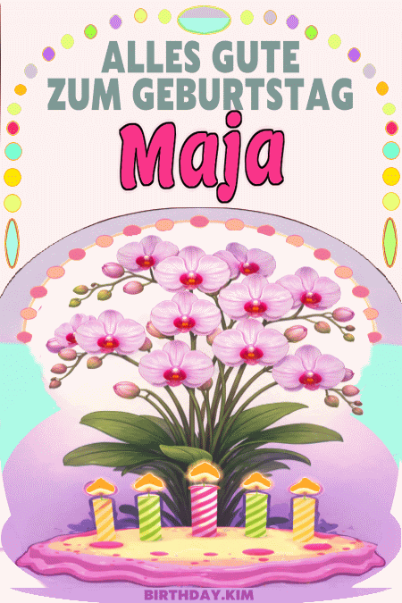 Alles Gute Zum Geburtstag Maja Gif