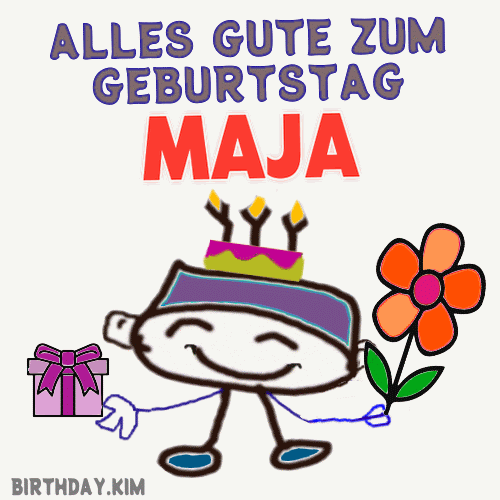 Alles Gute Zum Geburtstag Maja Gif