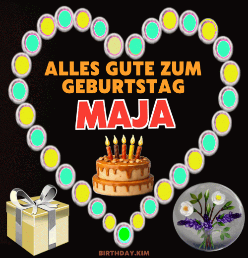 Alles Gute Zum Geburtstag Maja Gif