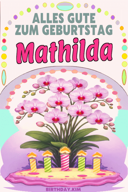 Alles Gute Zum Geburtstag Mathilda Gif